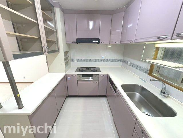 徳島市北沖洲３丁目の賃貸マンションのキッチン