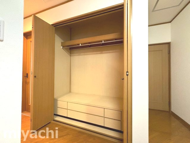 徳島市北沖洲３丁目の賃貸マンションの収納