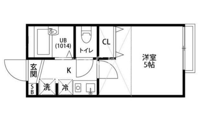 プレミエール南千住の間取り