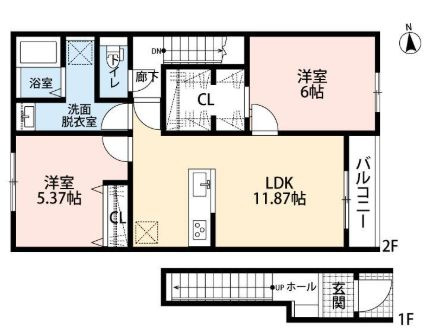 足立区花畑７丁目のハイツ