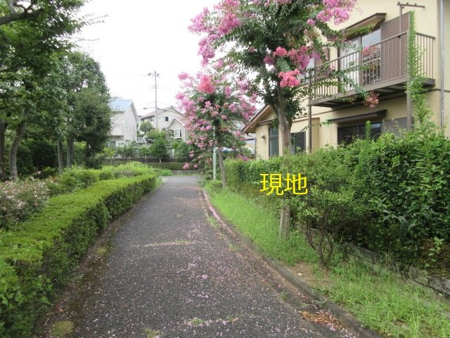 中古戸建　東松山市松風台3-26（期間限定現況販売）の前面道路含む現地写真