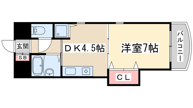 【間取り】 | ノルデンハイムリバーサイド十三