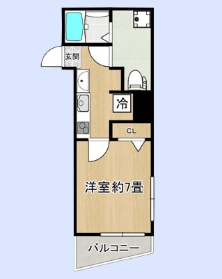BestStage上福岡3丁目の間取り