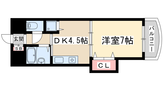 【間取り】 | ノルデンハイムリバーサイド十三