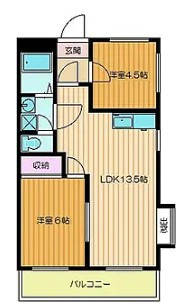 ラーヂ末広の間取り|間取りです。
