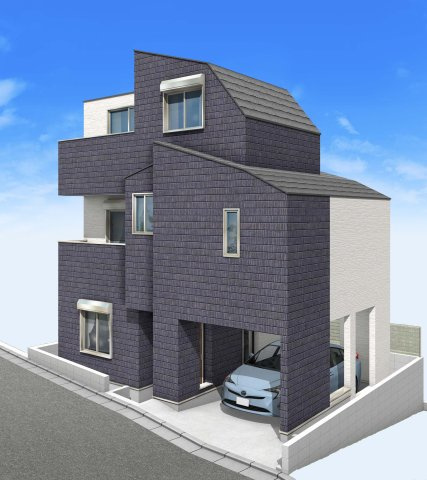 板橋区大谷口北町　間口8ｍ超　新築戸建限定1棟の画像