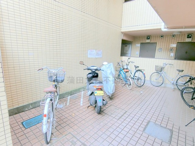 ベルサイユ池上NO.3のその他共用部分|駐輪場　バイク置き場