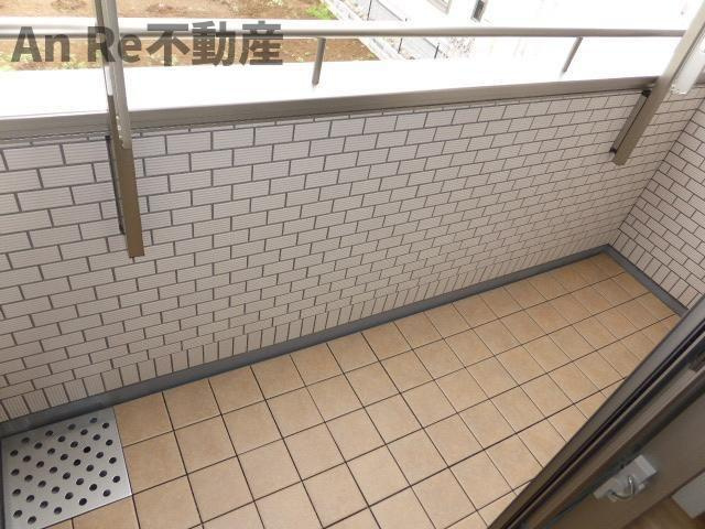グリーンパークⅢのバルコニー