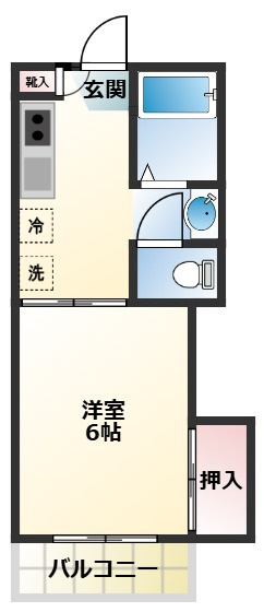 メゾンベルの間取り