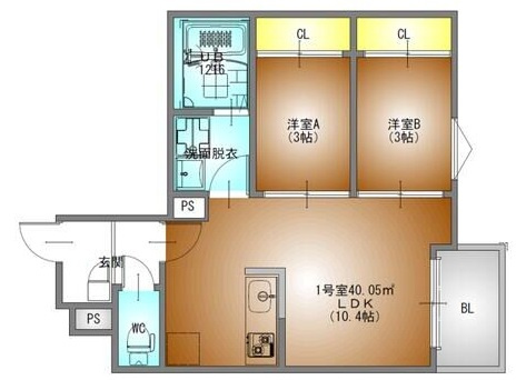ＲＥＧＡＬＥＳＴ野並の間取り