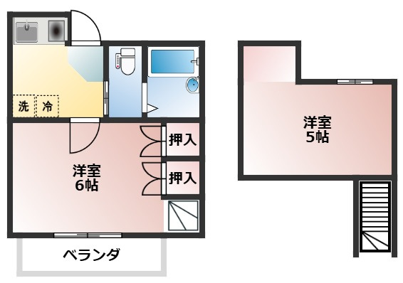 調布市調布ケ丘１丁目の一戸建ての間取り