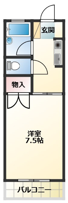 アゼリアハイツの間取り