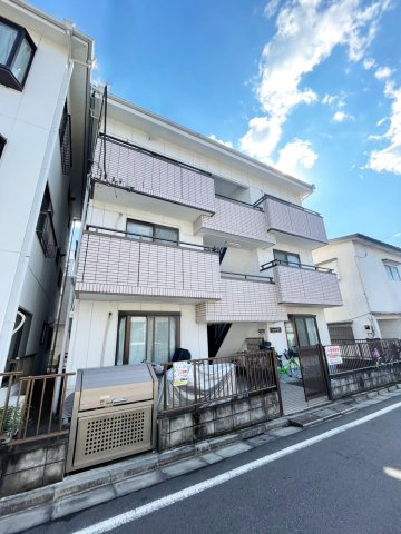 板橋区蓮根１丁目の賃貸マンションの外観|おしゃれな外観です