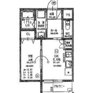 EIJU Tsukamoto (花川)の間取り