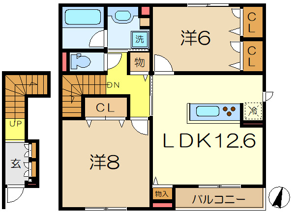 【間取り】 | VILLA NOIRE NORD