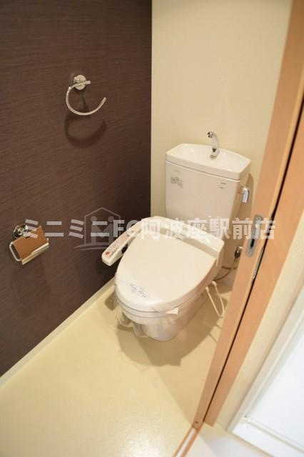 RIDGE北堀江（旧ルクレ北堀江）のトイレ|※別号室参考写真