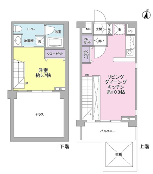【間取り】 | サンピエス桜新町