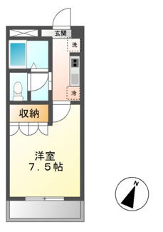 【間取り】 | ＡＵＴＨＯＲ千草　Ⅲ