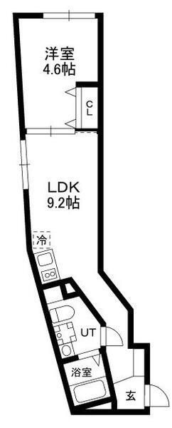 モンテ駒込の間取り