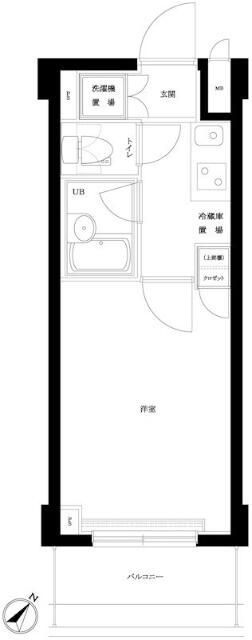 ルーブル巣鴨の間取り