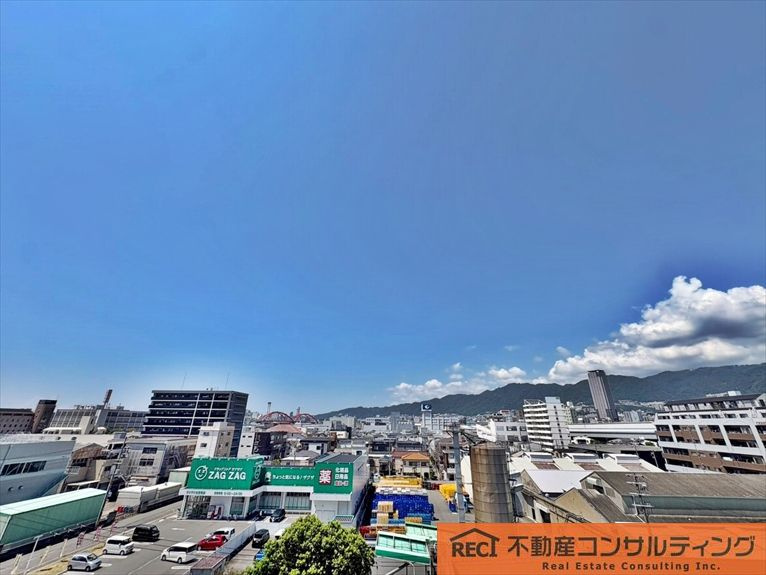 モンセーヌ住吉川公園1番館のバルコニー