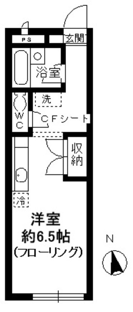 カーサヴェルデ（東アパート）の間取り