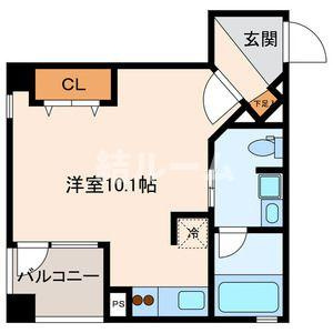 練馬区氷川台４丁目の賃貸マンションの間取り