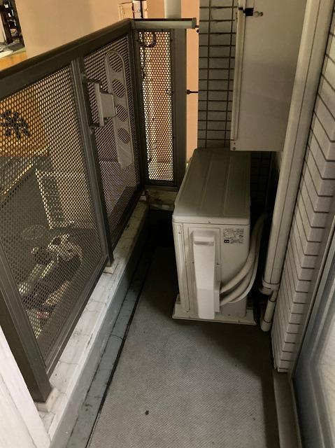 ソアブール千駄木駅前のバルコニー