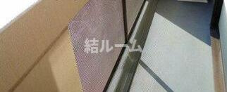 板橋区仲町の賃貸マンションのバルコニー