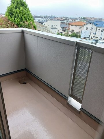 アグレイアのバルコニー|広々としたバルコニーです
