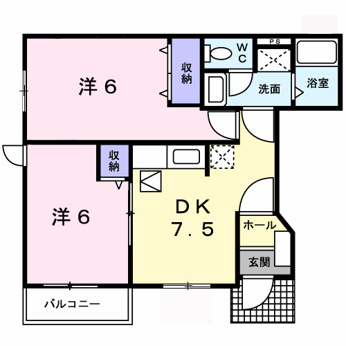 Ｖｉｌｌａ　Ｄｉｎｏの間取り