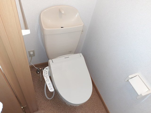 Ｖｉｌｌａ　Ｄｉｎｏのトイレ|落ち着いた色調のトイレです