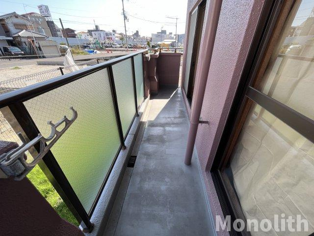 パティオ岸和田のバルコニー