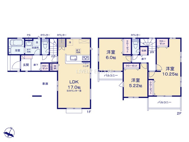 草加市弁天2丁目 新築分譲住宅 