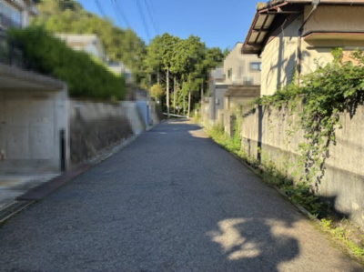 【前面道路含む現地写真】 | 大津市滋賀里2丁目25-10　売土地