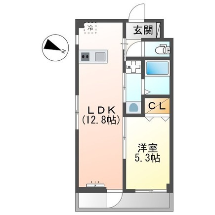 【間取り】 | フレンテ鵜の木 | 間取図