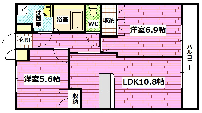 ラルゴの間取り