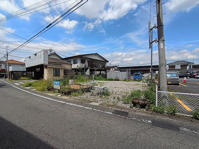 高崎市八幡町売土地の外観