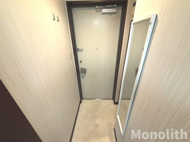 グランディール北勘の玄関