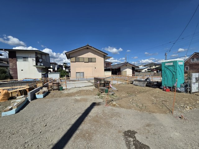 新築　桐生市相生町第19　クレイドルガーデン　2号棟の外観|現地写真　2026年11月完成予定！類似物件のご内覧等、お気軽にお問合せください♪　							

　