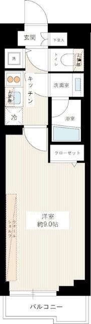 ＭＡＸＩＶ赤羽ＷＥＳＴの間取り