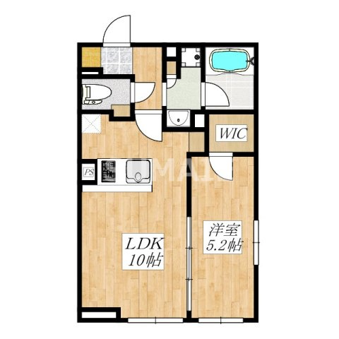 ラヴィエール滝野川の間取り|2面採光のお部屋です☆