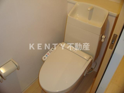【トイレ】 | Ｋ ハウス Ⅱ | 落ち着いた色調のトイレです