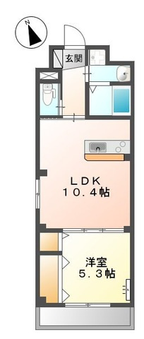【間取り】 | Ｋ ハウス Ⅱ | 間取図