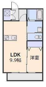 ペレグリンの間取り|間取りです。