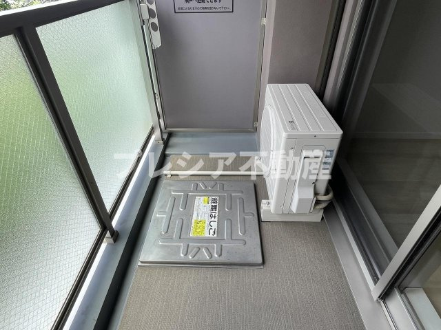 ソリューション甲子園のバルコニー