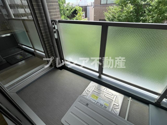 ソリューション甲子園のバルコニー