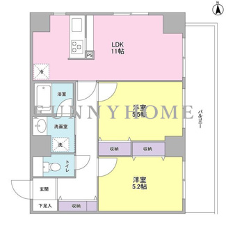 【間取り】 | グランドゥール広尾