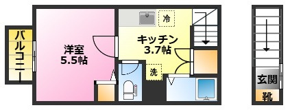 コーポNの間取り|女性限定の物件♪