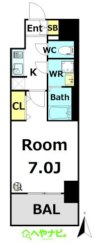 【間取り】 | S-RESIDENCE尾頭橋clarity